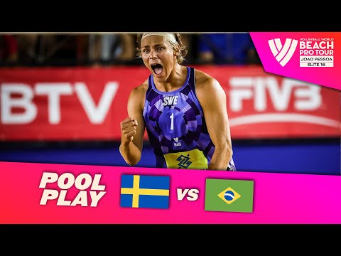 Åhman/Hellvig vs. George/Saymon - Pool Play Highlights | João Pessoa 2025 #BeachProTour