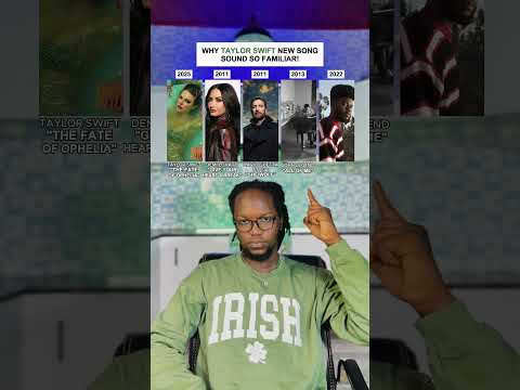 Why Taylor Swift "The Fate of Ophelia" New Song Sounds So Familiar #shorts  #taylorswift #music #pop