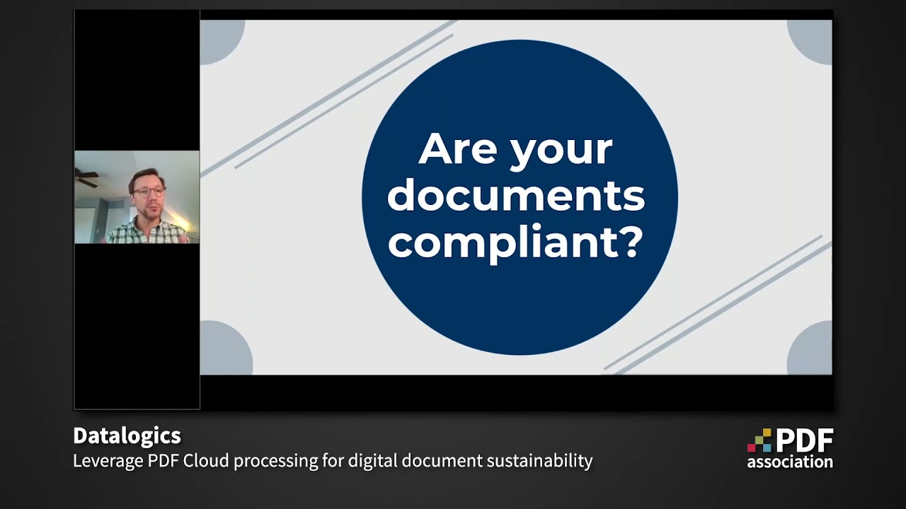 Leverage PDF Cloud processing for digital document sustainability (Datalogics)