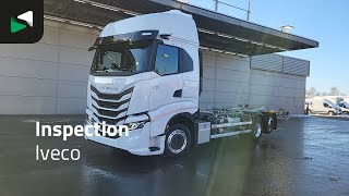 Camion porte-conteneur IVECO S-Way 500 6X2 BDF SDG Steering Axle 2000kg underfold tailgate Au | Image 4 - Autoline