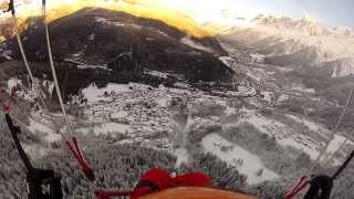 preview picture of video 'Parapente Les Houches, Chamonix'