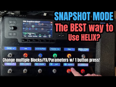 Snapshot Mode for Helix / Helix LT - The BEST Way To Use the Helix