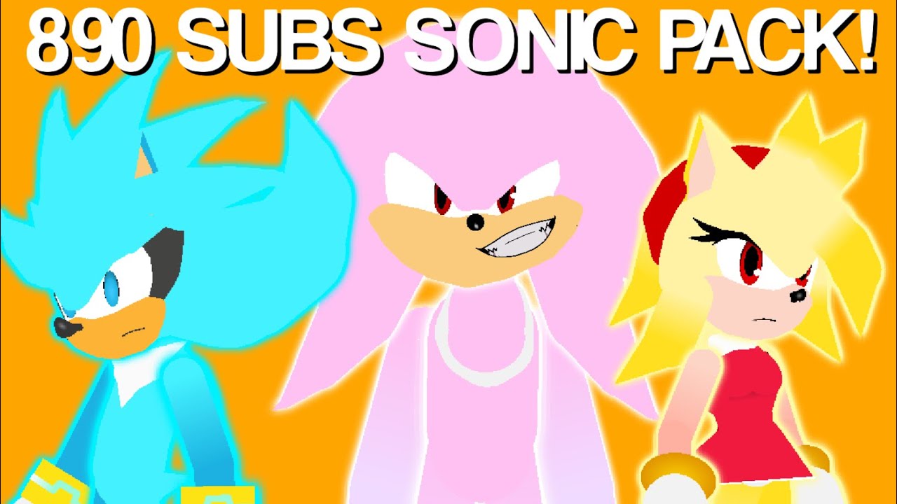 890 Subs Sonic Pack! (StickNodes)
