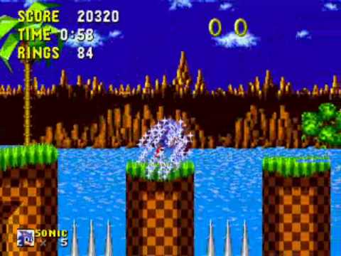 Let's Play Sonic the Hedgehog Part 1 - Green Hill Zone