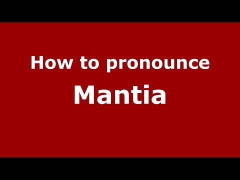 How to pronounce Mantia (Italian/Italy) - PronounceNames.com