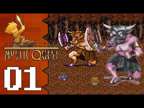 Let's Play Final Fantasy Mystic Quest |01| Save The Crystals, Save The Earth