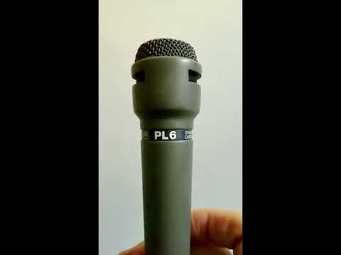 Electro-Voice PL6 Supercardioid Dynamic Microphone 1980s - Gray Bild 8