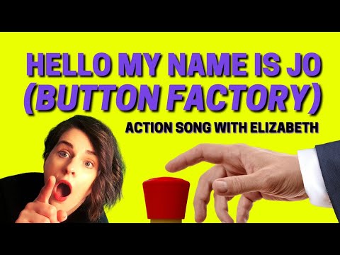 ⭐Brain Break for Kids ⭐Hi my name is Jo⭐ Fun action song