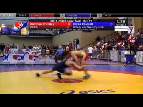 University Freestyle 66kg - Bryan Pearsall vs. Brennan Brumley