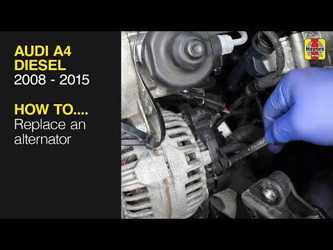 How To Replace Your Audi A4's Alternator!