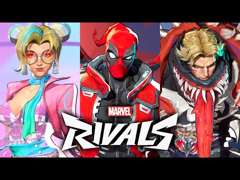 Marvel Rivals Season 6 - All New Skins, MVP Animations & Emotes (4K 60FPS)
