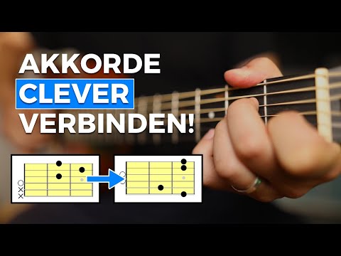 Gitarrenbegleitung für Fortgeschrittene - Überleitungen zwischen Akkorden