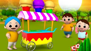 आइसक्रीम वाला की कहानी हिन्दी | Ice Cream Seller’s Story Hindi | 3D Animated Cartoons Moral Stories