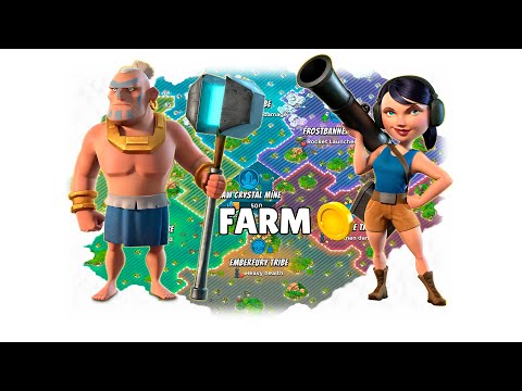 FARM CON GUERREROS - BOOM BEACH