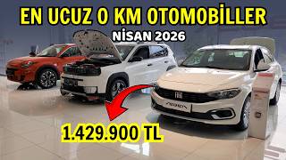 EN UCUZ 0 KM OTOMOBİLLER - NİSAN 2026 | İndirimli ve Kampanyalı En Ucu