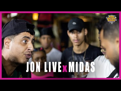 JON LIVE x MIDAS - 1ª FASE - 161ª EDIÇÃO - Roda Cultural da Rocinha