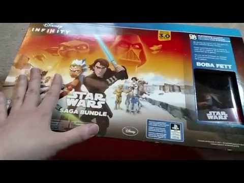 Disney Infinity 3.0: Star Wars Saga Bundle for PlayStation 4 Unboxing/Details