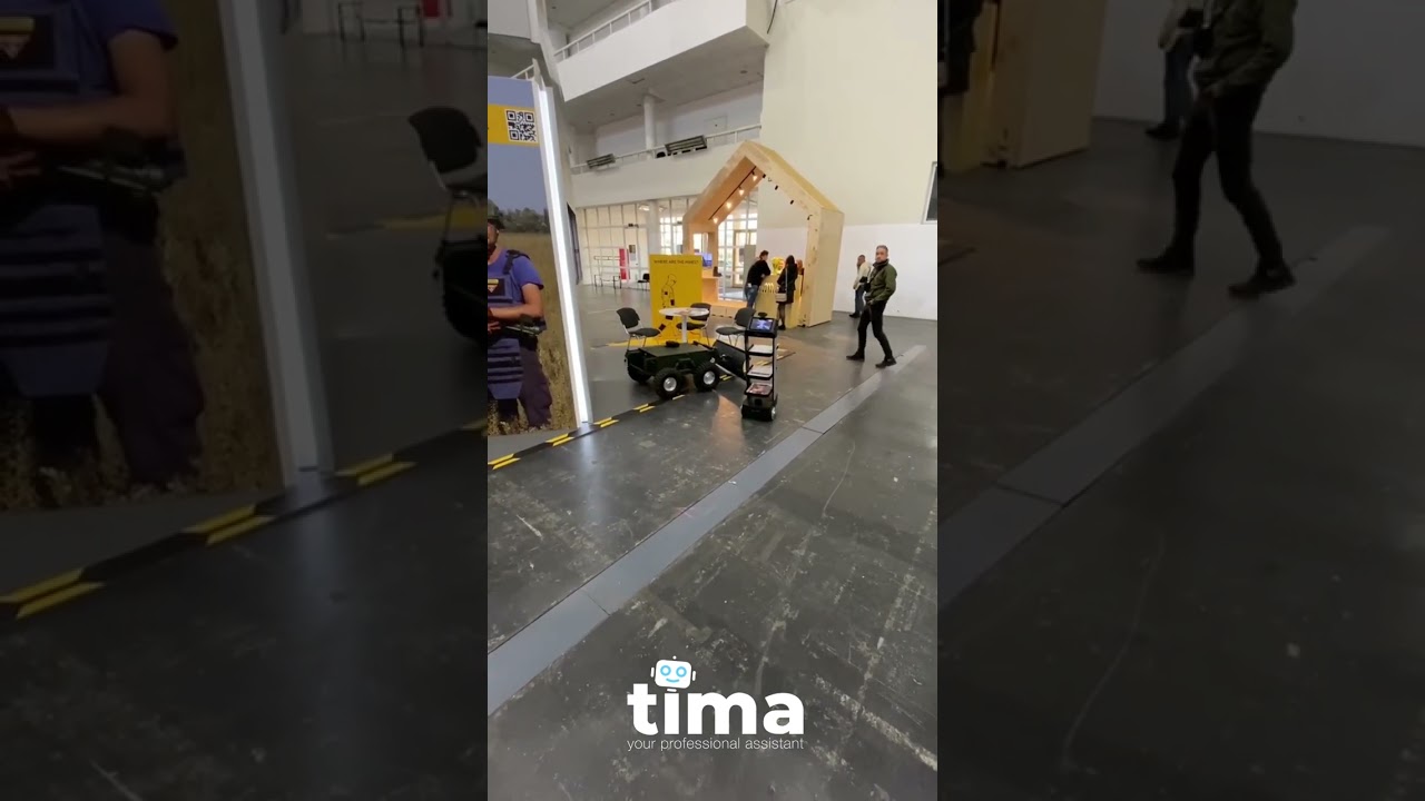 Оренда/прокат робота Tima для участі в бізнесзаходах в Україні