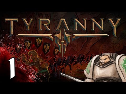 Tyranny PC cRPG - Character Creation - Part 1 Let's Play Tyranny
