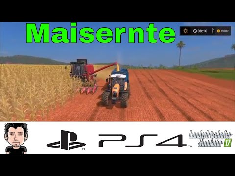 LS17 PS4 Platinum Edition Teil 34 Landwirtschafts Simulator 17 Maisernte