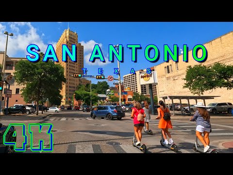San Antonio Drive Part 4/4, Texas USA 4K - UHD
