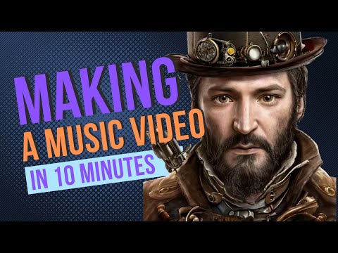 How to create an AI music video (FULL WALKTHROUGH)