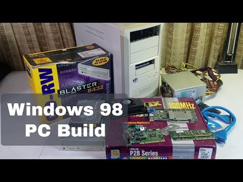 Windows 98 Voodoo 3 Computer build