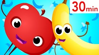 Apples &amp; Bananas Compilation! Tongue Twister! Did You See My Tail? Baby Shark! By Little Angel