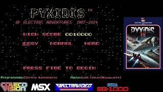Electric Adventures Presents Block'em Sock'em & Pyxidis Ex - Coleco, MSX, Spectravideo & SG-1000