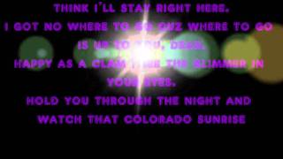 3oh!3 - Colorado Sunrise Lyrics
