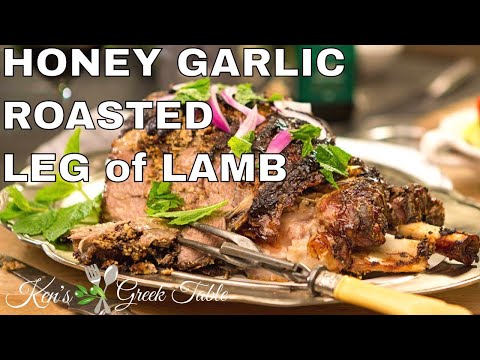 HONEY GARLIC LEG OF LAMB | Easy Roast Lamb Recipe