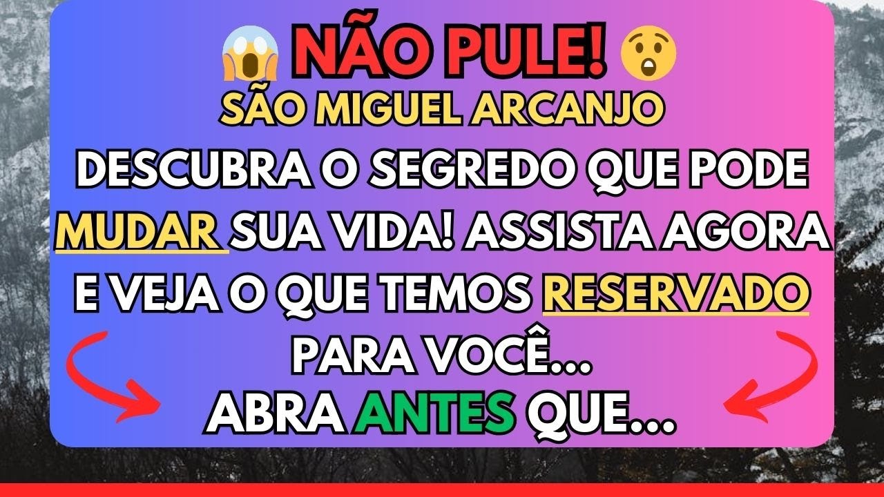 🔍🔑 DESCUBRA O SEGREDO QUE PODE MUDAR SUA VIDA! 🔑🔍 ASSISTA AGORA E VEJA O QUE TEMOS RESERVADO PARA...