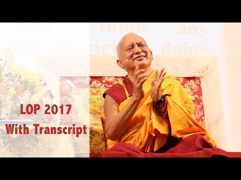 LIGHT OF THE PATH LIVE - ENGLISH with Transcript - 09/11/17 - 7:30 PM EDT - buddhist teachings