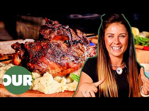 Cooking Bush Meat In the Heart Of Africa | Into the Wild E1 | Our Taste