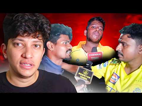 *TOXIC* CSK FANS vs RCB FANS FIGHT 🤬❗