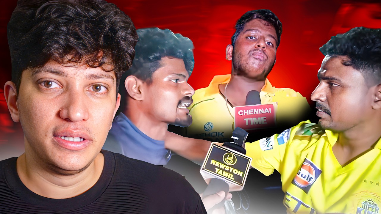 *TOXIC* CSK FANS vs RCB FANS FIGHT 🤬❗