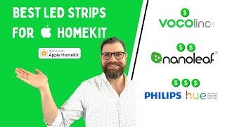 Best Smart Light Strips for Homekit - Philips Hue vs Nanoleaf vs Vocolinc