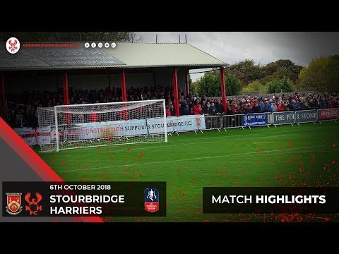 Match Highlights: Stourbridge 3-2 Harriers 06/10/18
