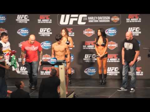 UFC 164: Chico Camus vs  Kyung Ho Kang - Weigh-In