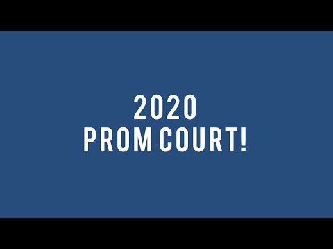 Prom Court 2020 Surprise! (Prince/Princess Prada)