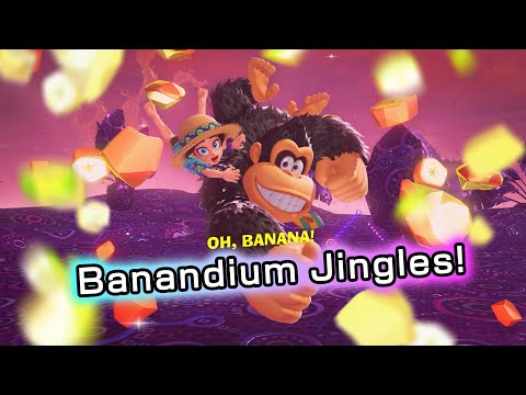 Donkey Kong Banaza - Oh Banana! Songs | Banandium Gem Jingles