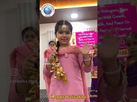 🌾✨ Warm wishes on Baisakhi from Adharshila School! ✨🌾