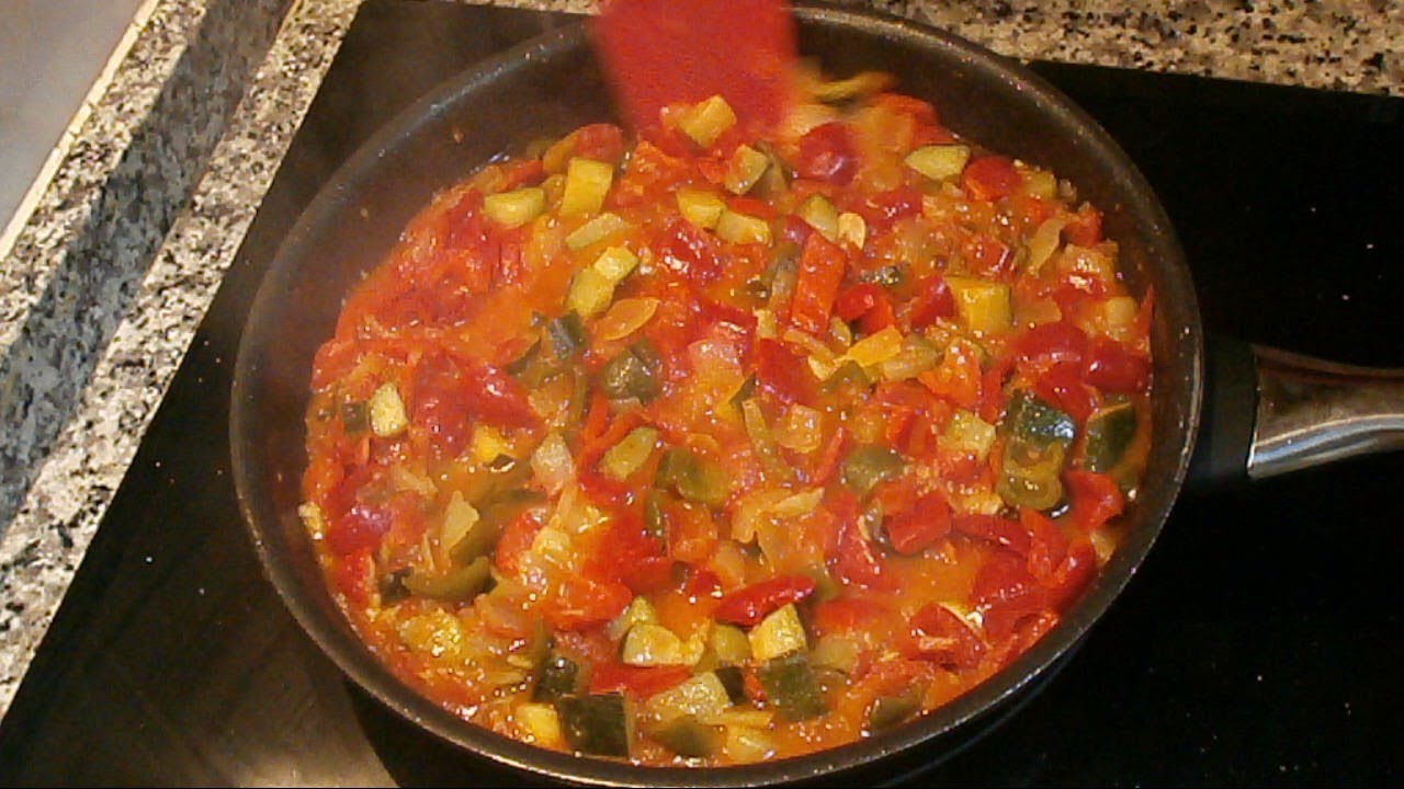 RECETA DE PISTO fácil y buenisimo.