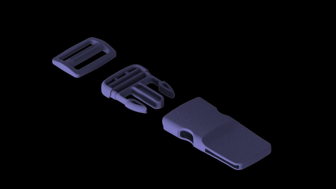 Modelo de cintur&oacute;n infantil y dise&ntilde;o de moldura: mire el v&iacute;deo. Modelo de impresión 3D