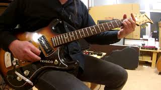 Video thumbnail for Teisco V-2 by Heavy Gauge Guitars