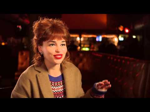 Dom Hemingway: Emilia Clarke On Set Movie Interview | ScreenSlam