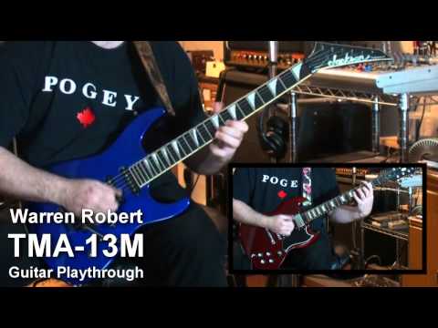 TMA-13M Guitar Playthrough V2.0 - Warren Robert