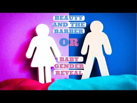 Beauty and The Barber | Baby Gender Reveal | (Watch until the end)