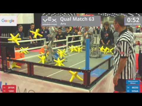 2017 VRC Arts Q63 - 2919A 169X vs 8825S 5956A - 17 to 29