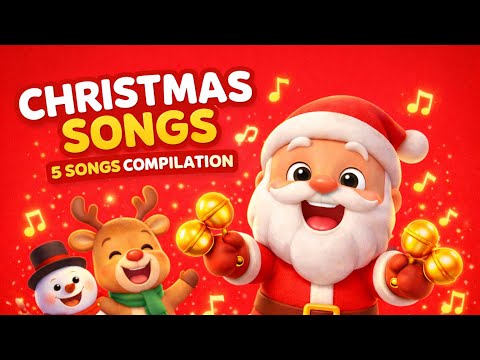 Best Christmas Songs Compilation 🎄 | Santa & Holiday Fun for Kid